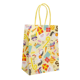 PRESENTPÅSE I PAPPER - SINTERKLAAS - 16x9x22 CM (12-pack)