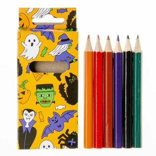 Halloween Färgpennor 6-delar (24 set)
