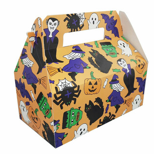 Menubox Halloween - 22,5 x 12 x 9,5 cm (24-pack)