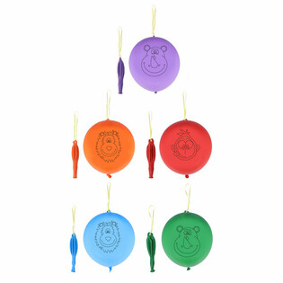Jungle Djur Bounce Ballonger (50-pack)