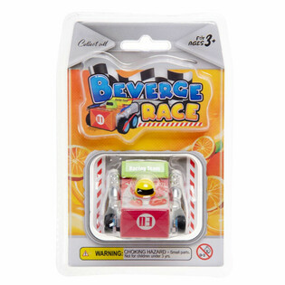 PULLBACK RACERBIL - BEVERAGE RACE CAR (12-pack)