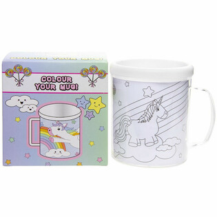 ENHÖRNING - MÅLA DIN EGEN MUGG (2-pack)