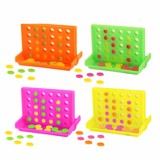 4 i Rad-spel i Display - F&auml;rgmix (52 st.)