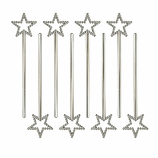 Trollspö med stjärna, 17 cm (1 förpackning om 8 st.)