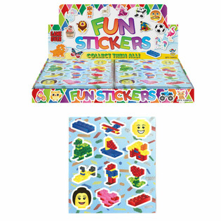 FUN STICKERS - Brickz Byggklossar (120 st.)