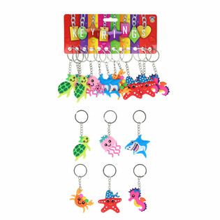 Nyckelringar - Sea Life (12-pack) | Grossist