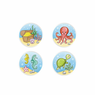 MIX SEA LIFE / HAVSDJUR - STUDSBOLLAR &Oslash;3.3 cm (100 st)