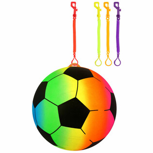 Fotboll med Snöre / Bungeeboll Ø23 cm (24-pack)