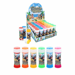 Pirat Såpbubblor 50ml med Tålamodsspel (Display 36 st)