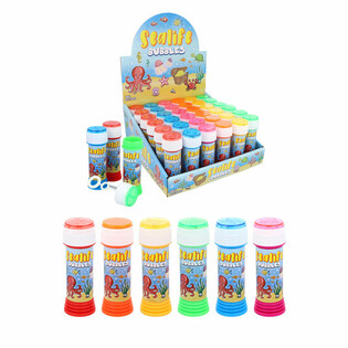 S&aring;pbubblor Havsdjur &ndash; Sea Life - 50ml i Display (36 st.)