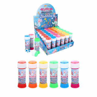 Sjöjungfru Såpbubblor 50ml med Tålamodsspel (Display 36 st)