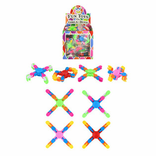 Flexibel Fidget Spinner - I Display (24 st.)