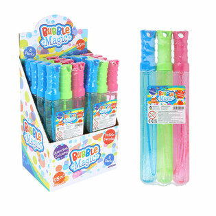 3-DELADE SÅPBUBBELSTAVAR - I DISPLAY (8 SET)