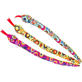 Plyschorm - 52 cm l&aring;ng - F&auml;rgmix (24-pack)