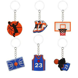 BASKETBOLL NYCKELRINGAR MIX (48 st)