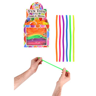 Stretchy Strings - Stretchiga Strängar - Mixade Färger - I Display (144 st)