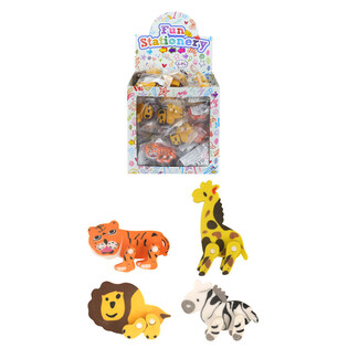 SUDDGUMMI DJUNGELDJUR I DISPLAY (84 st)