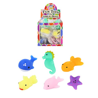 Squishy Havsdjur till Fiskdamm - I Display (96 st.)
