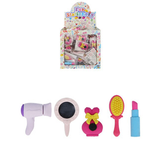 SUDDGUMMI - MODELL: MIX MAKEUP-ACCESSOARER - I DISPLAY (120 st.)