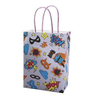 Presentpåsar i Papper Superhero - 16x9x22 cm (12-pack)