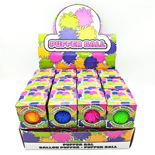 Pufferboll i Presentförpackning - 6cm - I Box och Display (24 st)