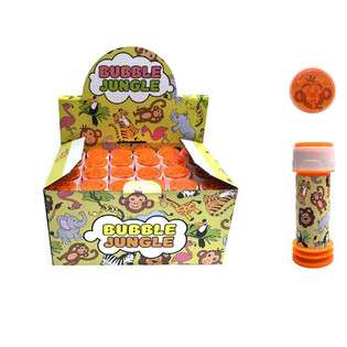 Djungeldjur Såpbubblor, 25ml i Display (24 st.)