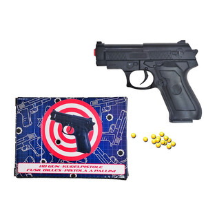 BB-pistol 12,5 cm med magasin [Under 0,08J] (6 st)
