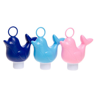 DELFINER F&Ouml;R ANKFISKE - MIXADE F&Auml;RGER - 10 cm (15 st.)