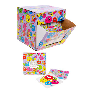 SMÅ MEMORYSPEL - MODELL: SMILEY I DISPLAY (60 st)