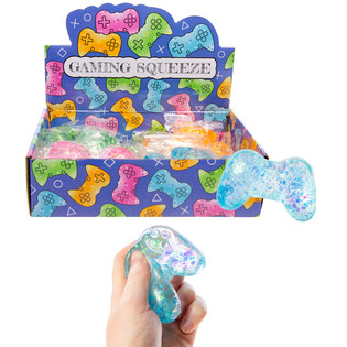 SQUEEZE GAMING-KONTROLL - MIXADE F&Auml;RGER - I DISPLAY (12 st.)