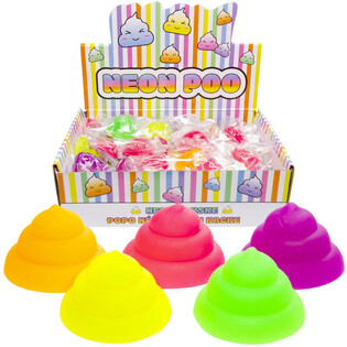 SQUEEZE NEON-BAJS - MIXADE F&Auml;RGER - I DISPLAY (50 st.)
