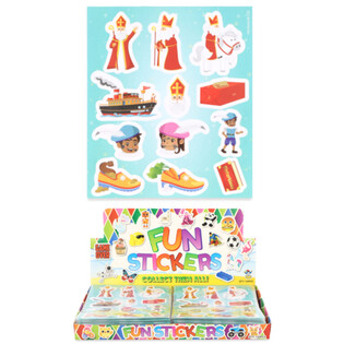 FUN STICKERS – MODELL: SINTERKLAAS (120 st)