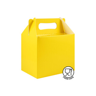 Kalasbox Gul 14x9,5x12 cm (12-pack)