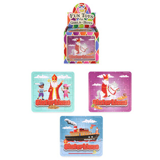 PUSSEL - SINTERKLAAS - 13 x 12 CM. I DISPLAY (108 st)