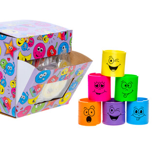 Smiley Spiral Trappstegsl&ouml;pare i Display (60 st)