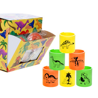 Dinosaurie-spiraler i Display (60 styck)