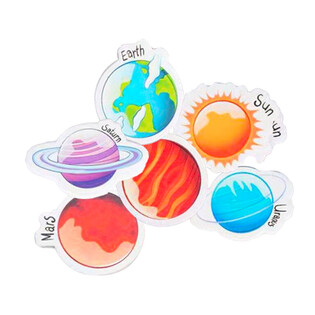SUDDGUMMI PLANETER - I DISPLAY (24 st.)