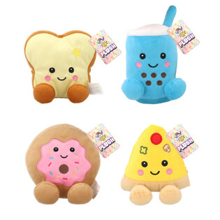 PLYSCH MATFIGURER - 13 CM - MIXADE SORTER (12 st.)