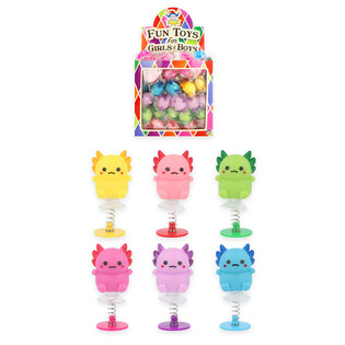 Jump-Up Axolotl Hoppleksaker (60 stycken i display)