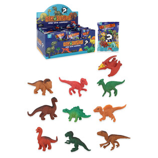 Blindbag / Överraskningspåse - Tema: Dinosaurier i display (60 st.)