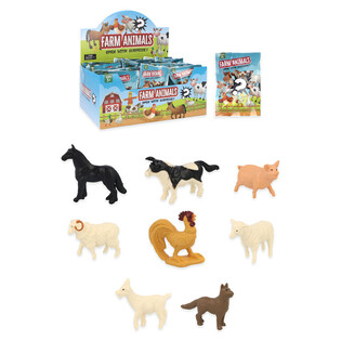 Blind Bag / Överraskningspåse - Tema: Bondgårdsdjur i Display (60 st)