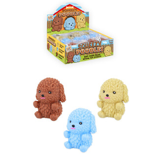Stretchy Squishy Pudlar i Display (12 st)