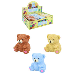 SQUUZY BJÖRN SQUISHY - MIXADE FÄRGER - I DISPLAY (12 st)
