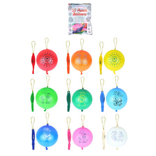PUNCH BALLOONS / STUDSBALLONGER MIX (50-pack)