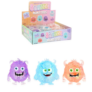 SQUEEZE MONSTER - MIXADE FÄRGER - I DISPLAY (12 st)