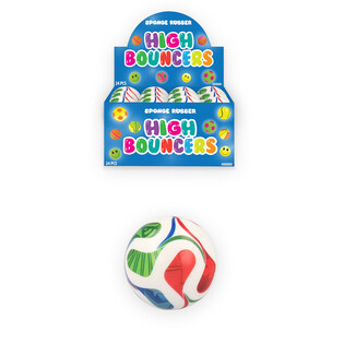 HIGH BOUNCE FOTBOLL STUDSBOLL - I DISPLAY (24 st)