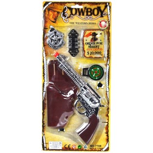 COWBOYSET P&Aring; KORT - MODELL 2 (4 delar)