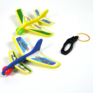 2 st. Slungflygplan i Skumplast (12-pack)