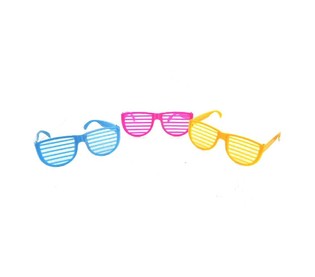 Shutter Shades Glas&ouml;gon f&ouml;r Barn (24-pack)