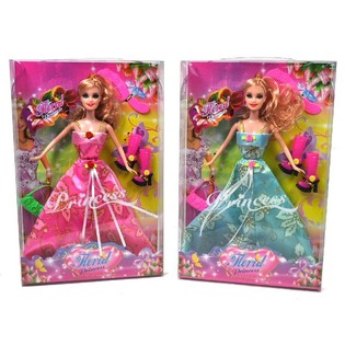 DOCKA MED TILLBEH&Ouml;R - BLOMPRINSESSA (2-pack)